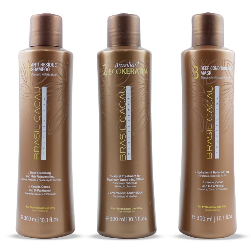 Brasil Cacau Keratin Treatment Kit 300ml 3piece