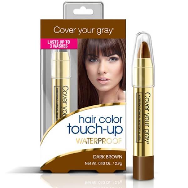 Cover Your Gray Crayon Dark Brown