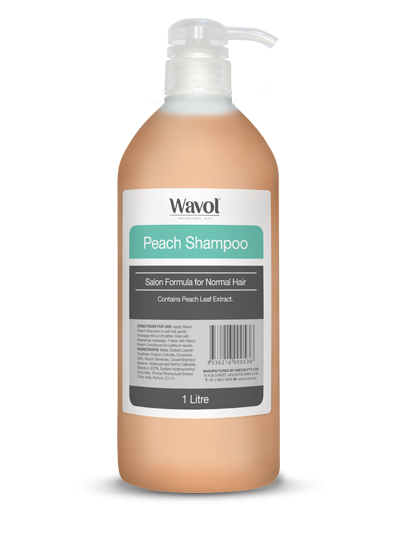 Wavol Peach Shampoo 1L
