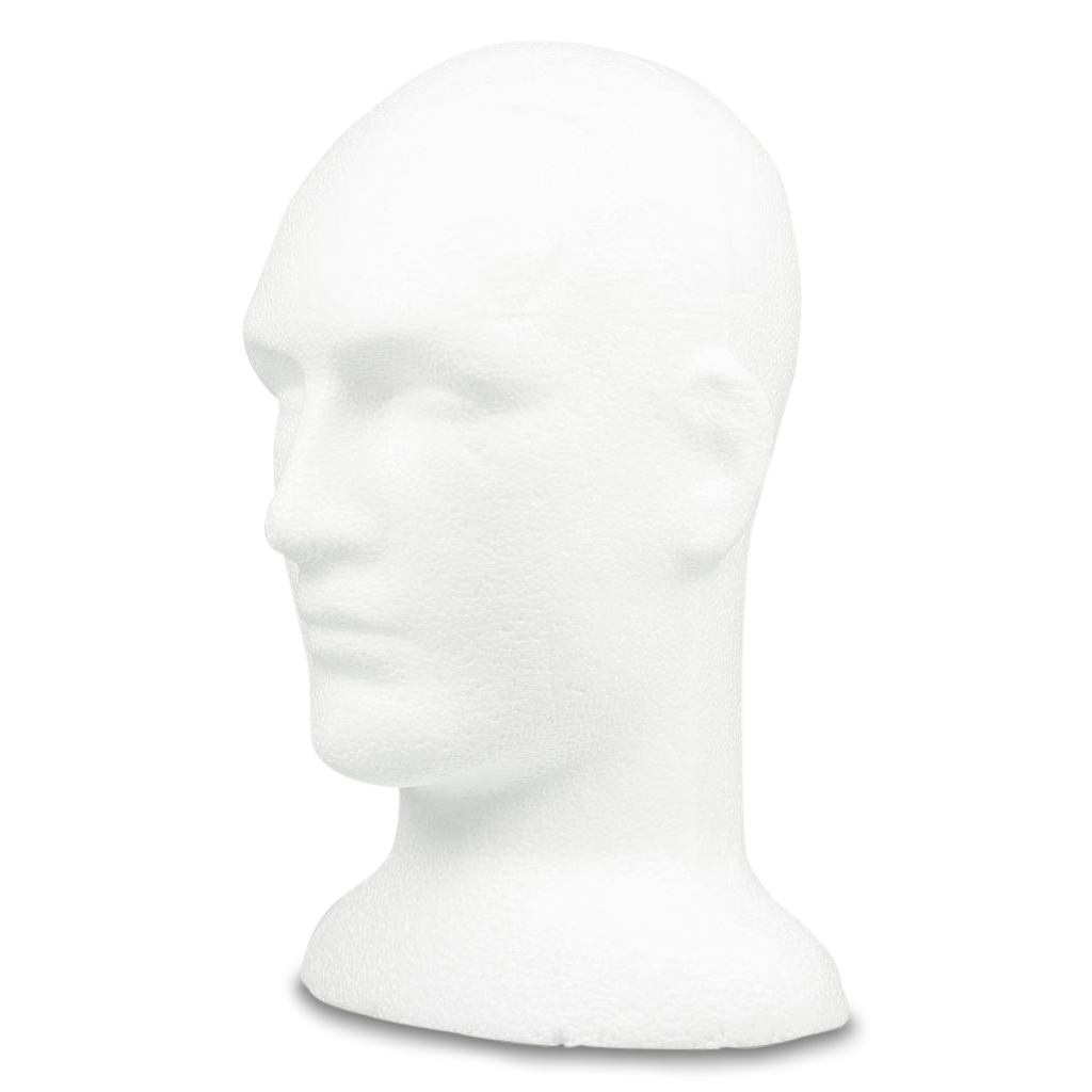 Dateline Foam Male Head Large