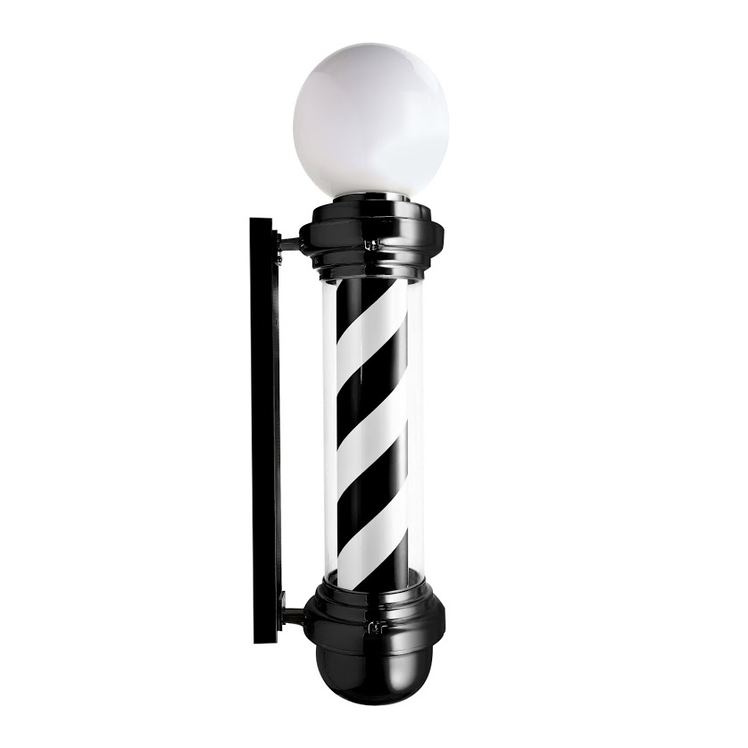 Costaline Barber Pole With Ball M338D/D5 - 85cm - Black Edition