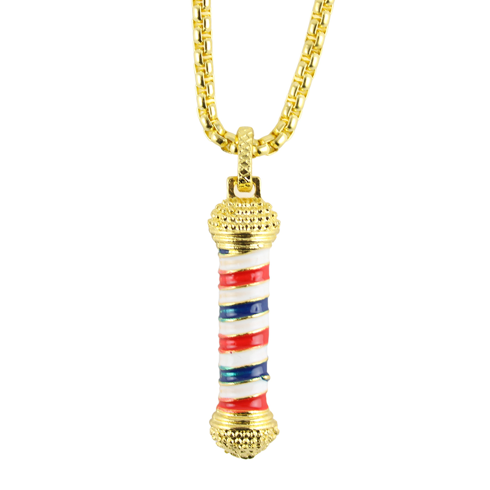 Costaline Necklace Barber Pole Gold