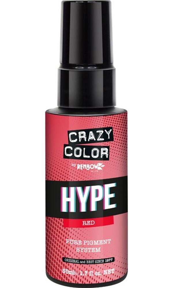 Crazy Color Hype Pure Pigment 50ml - Red