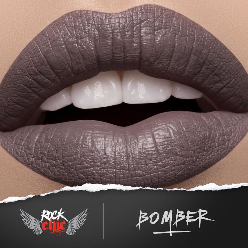 Modelrock Rock Chic Liquid Matte Lipstick - Bomber