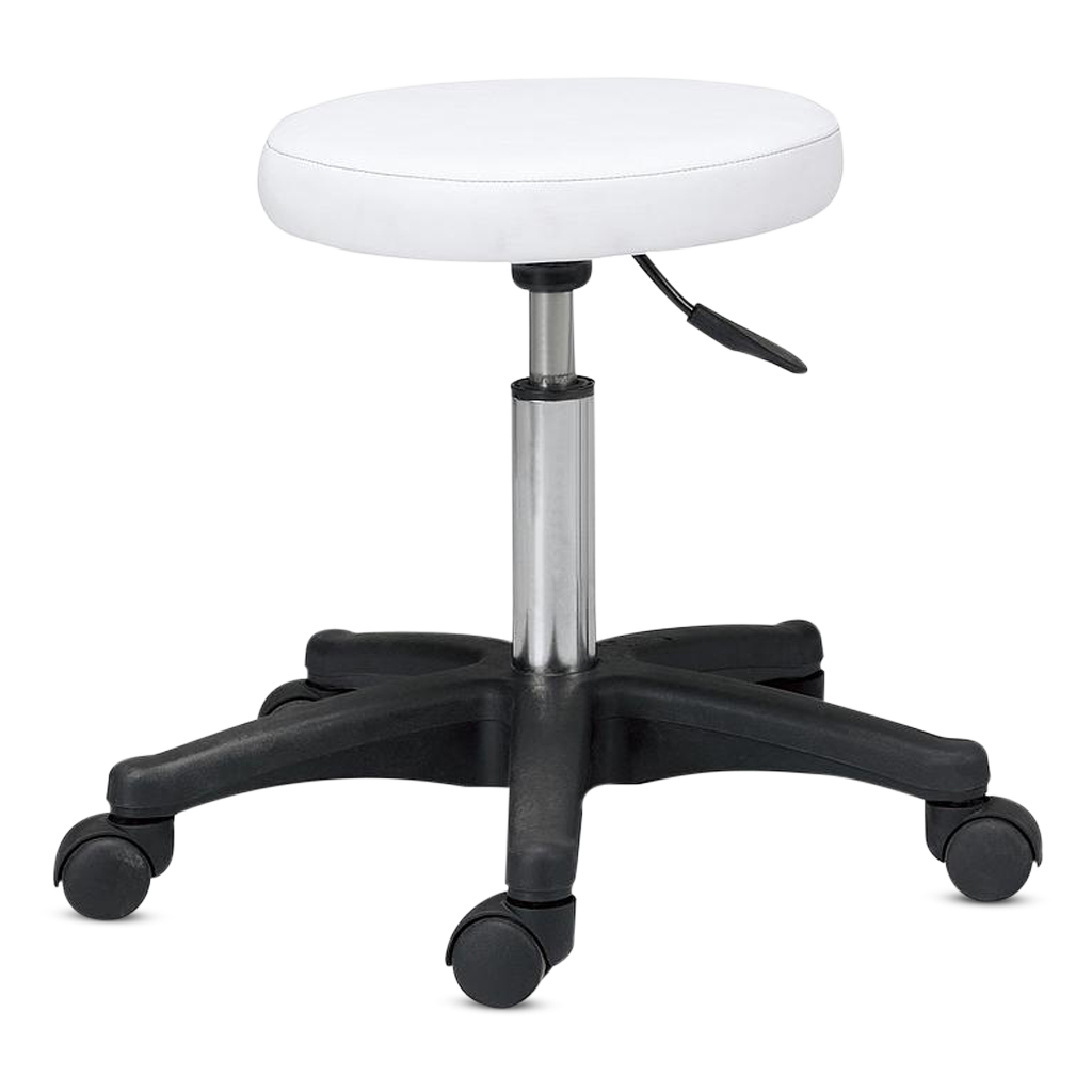Salon360 Ava Salon Stool White
