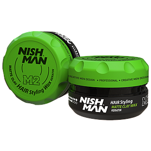 Nish Man M2 Series Hair Styling Wax 100ml