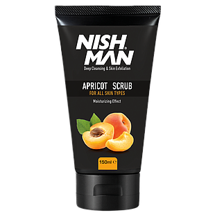 Nish Man Face Scrub Apricot 150ml