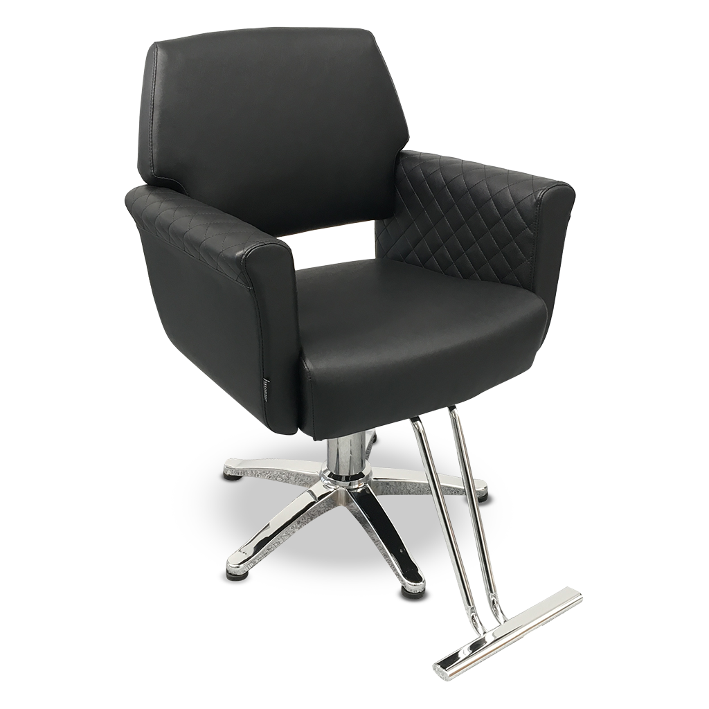 Salon360 Madison Salon Styling Chair Black **