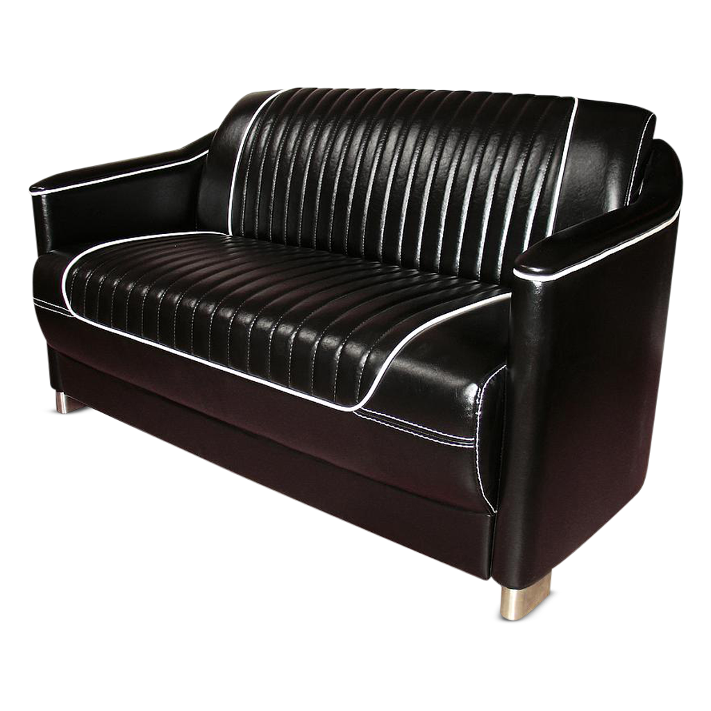 Salon360 Salon Waiting Chair Black YW18