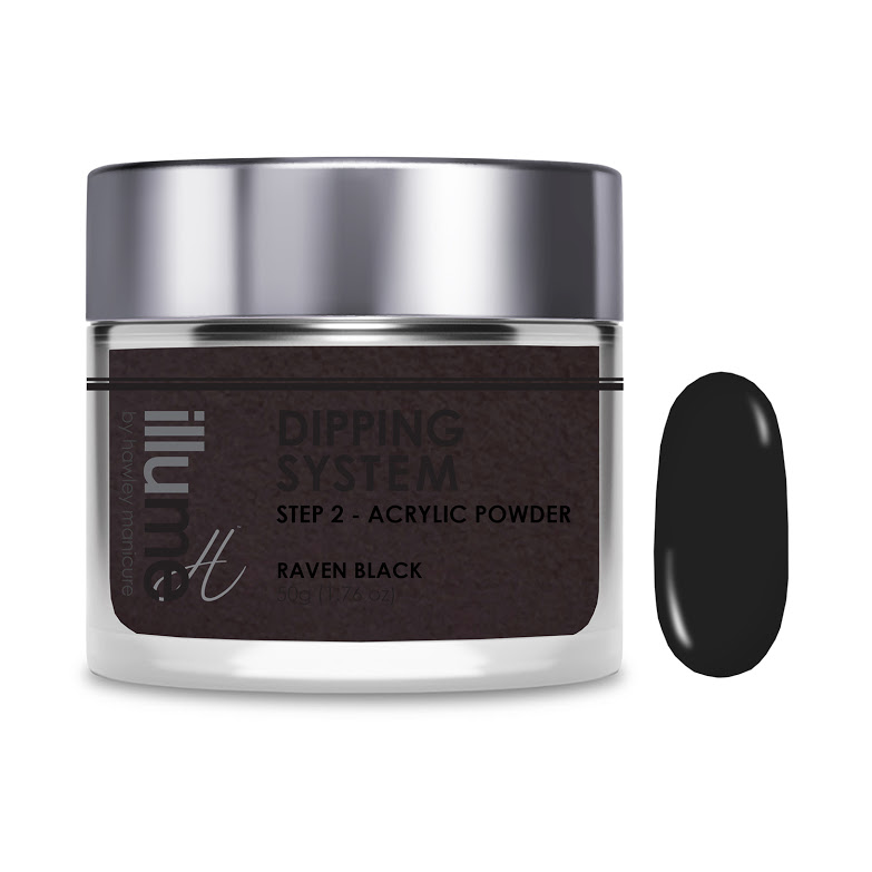 Hawley Illume Dipping Powder - Raven Black