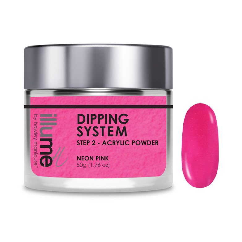 Hawley Illume Dipping Powder - Neon Pink 