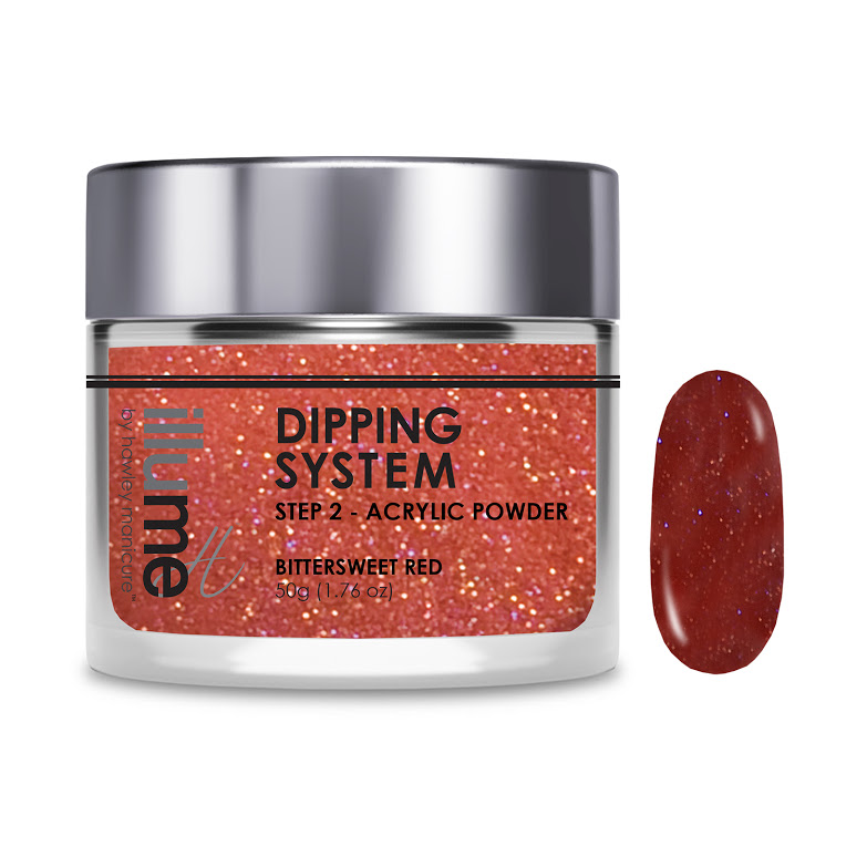 Hawley Illume Dipping Powder - Bittersweet Red