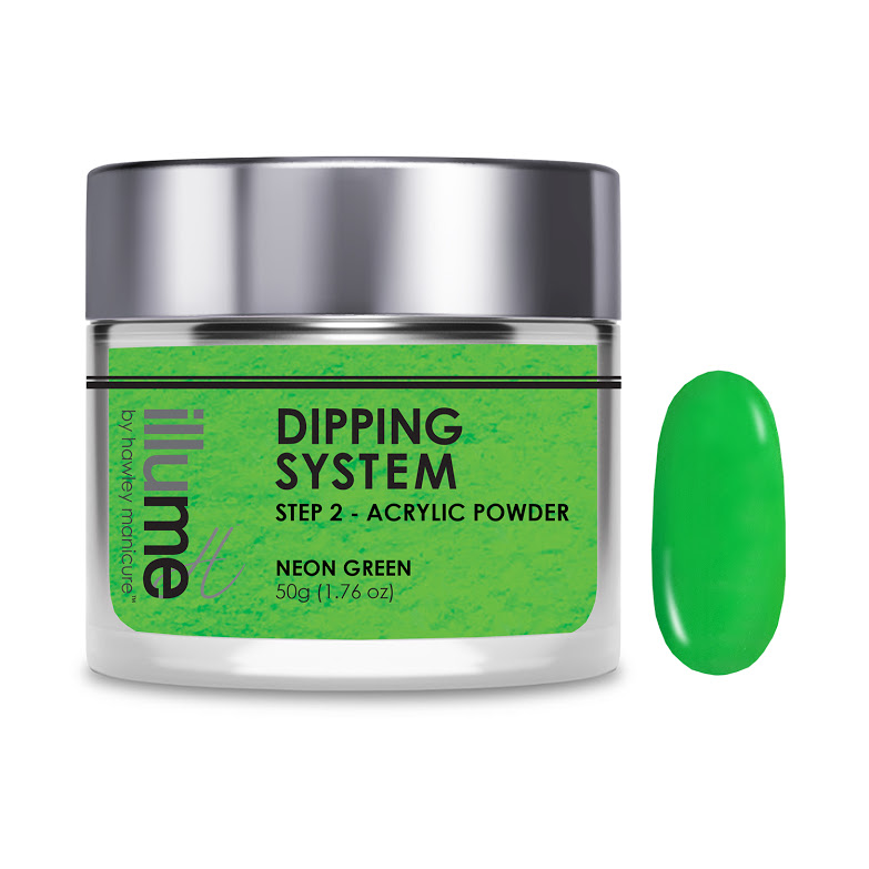Hawley Illume Dipping Powder - Neon Green