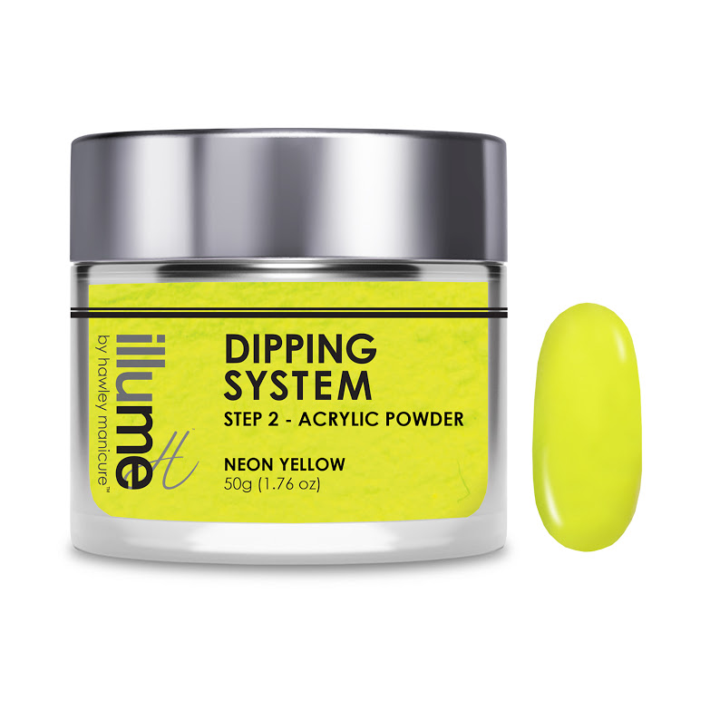 Hawley Illume Dipping Powder - Neon Yellow