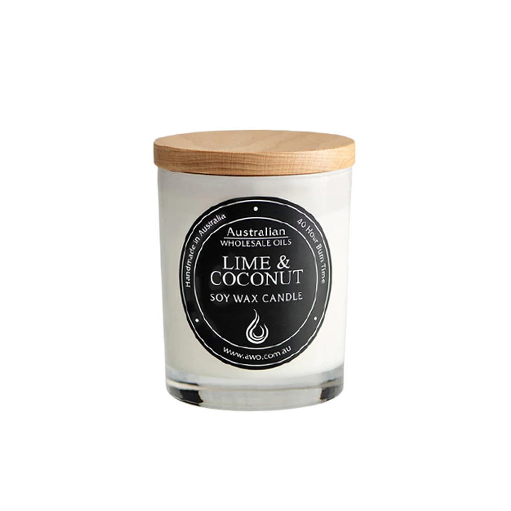 AWO Lime & Coconut Soy Candle