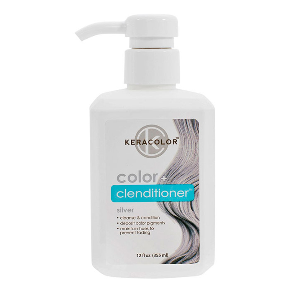 Keracolor Clenditioner Silver Blue 355ml Costaline Hair and Beauty