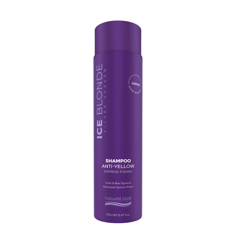 Natural Look Silver Screen Ice Blonde Shampoo 375ml