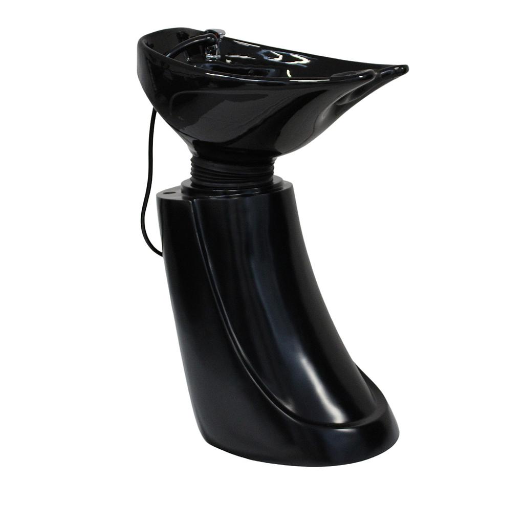 Salon360 Salon Stand Alone Ceramic Basin Includes All Plumbing