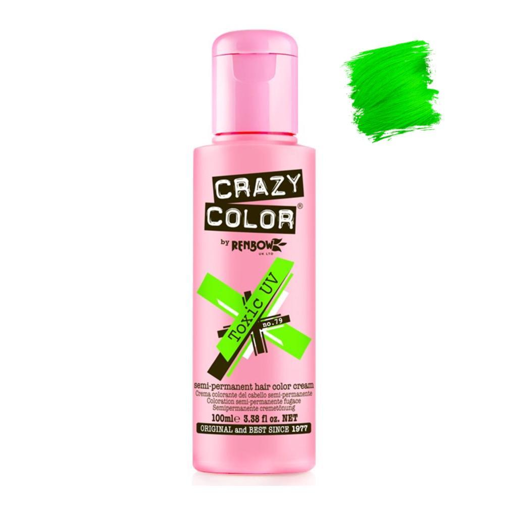 Crazy Color UV Neon Toxic Green 100ml