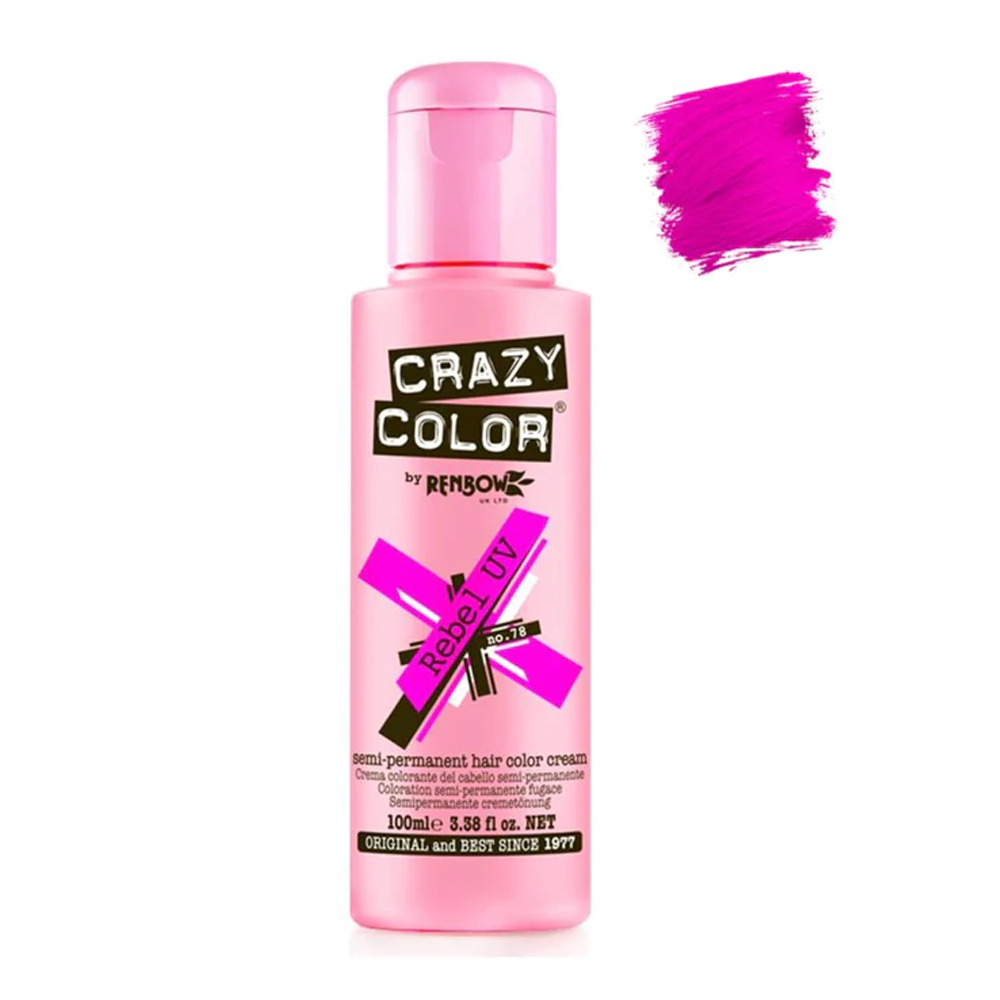 Crazy Color UV Neon Rebel Pink 100ml