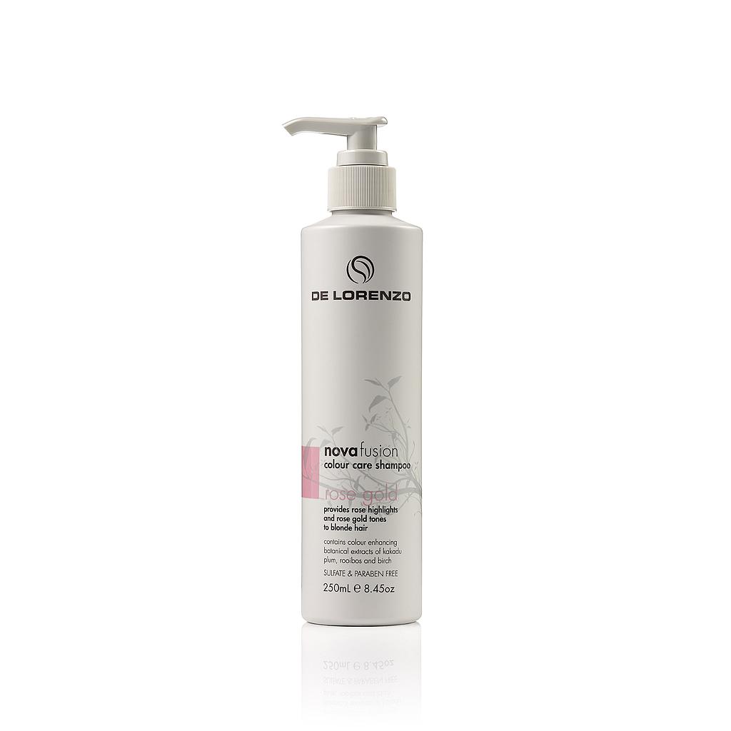 De Lorenzo Novafusion Rose Gold Shampoo 250ml