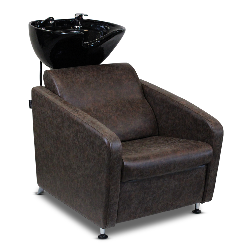 Salon360 Joy Salon Hair Wash Basin Chestnut