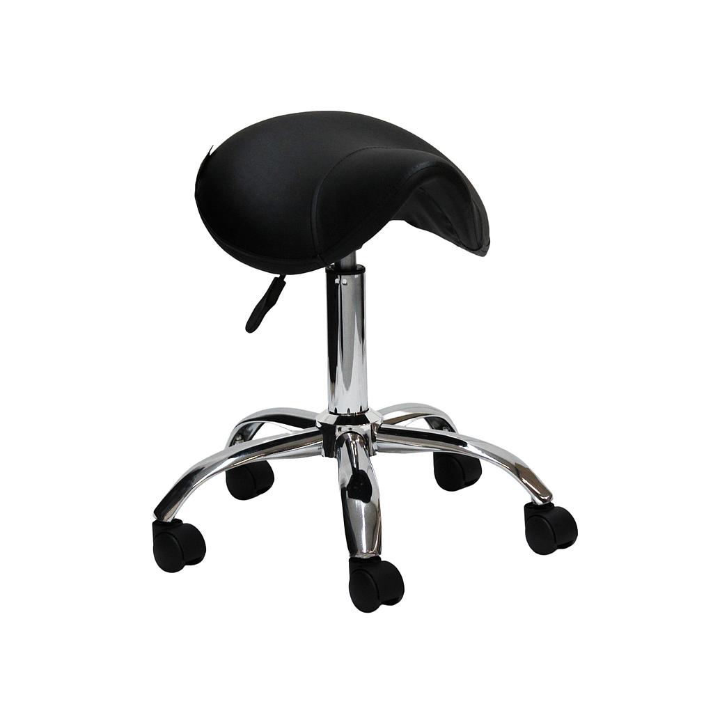 Salon360 Salon Saddle Stool Black