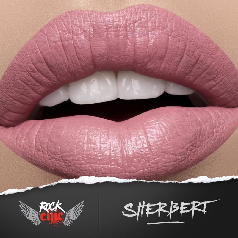 Modelrock Rock Chic Liquid Matte Lipstick - Sherbet