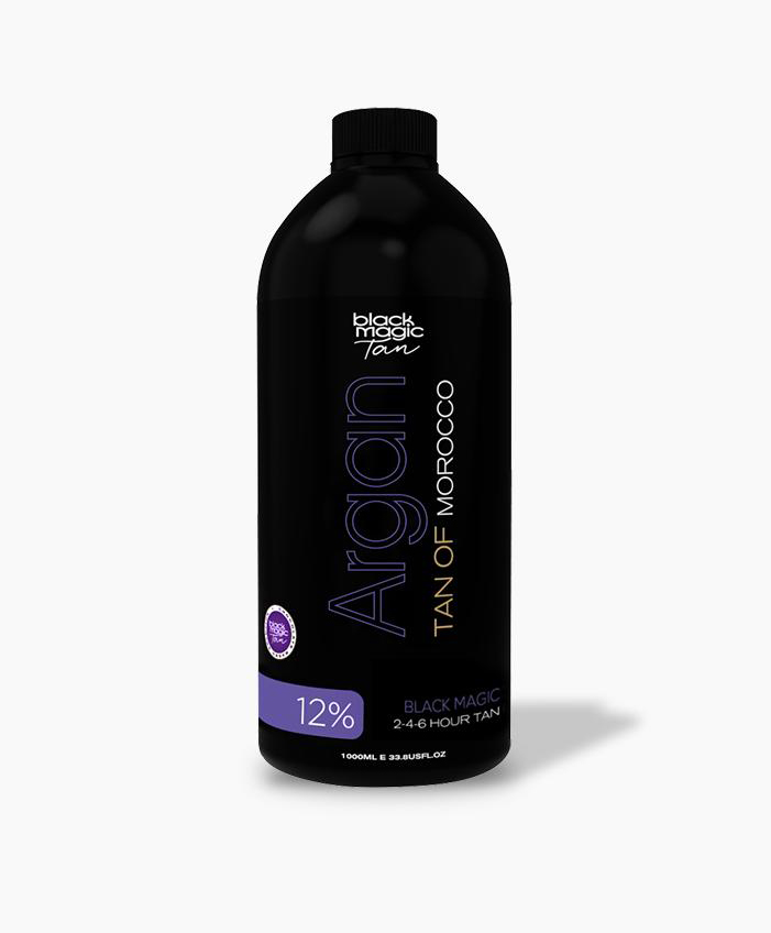 Black Magic Argan Tan 12% 1L - Violet Base