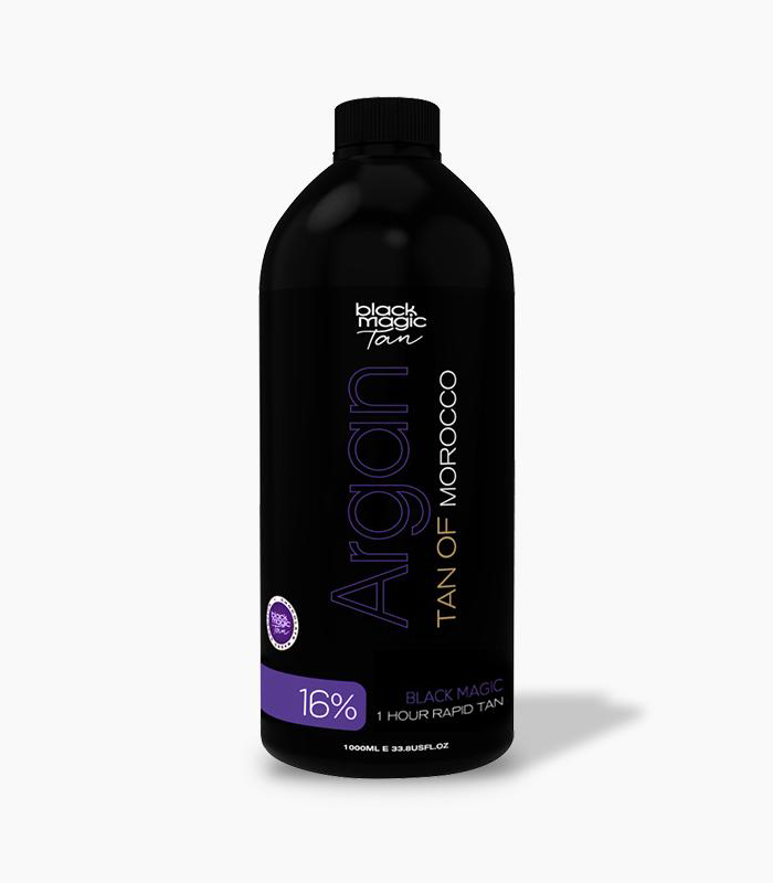 Black Magic Argan Tan 16% 1L - Violet Base