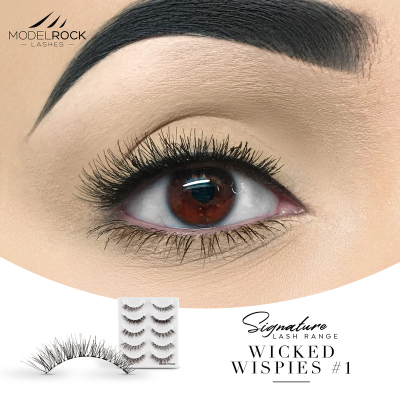 Modelrock Midnight Wicked Wispies 5 Pairs