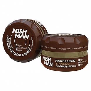 Nish Man Beard & Moustache Styling Balm 100ml