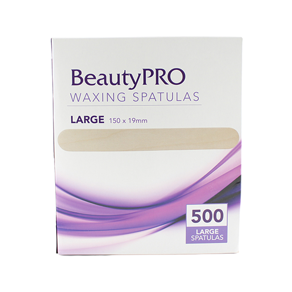 BeautyPro Large Wooden Spatulas 500