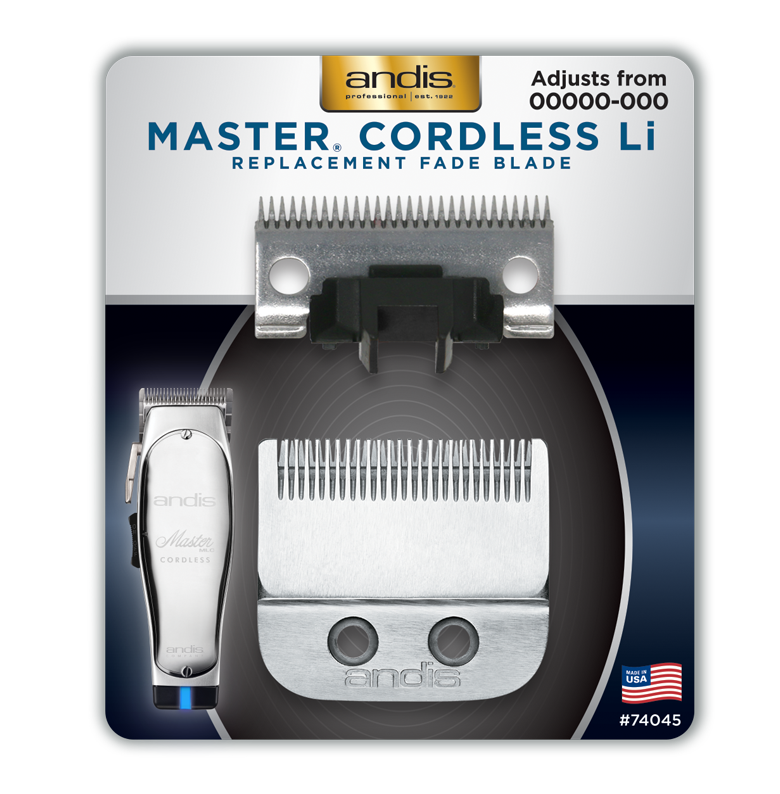Andis Master Cordless Li Replacement Fade Blade - #74045