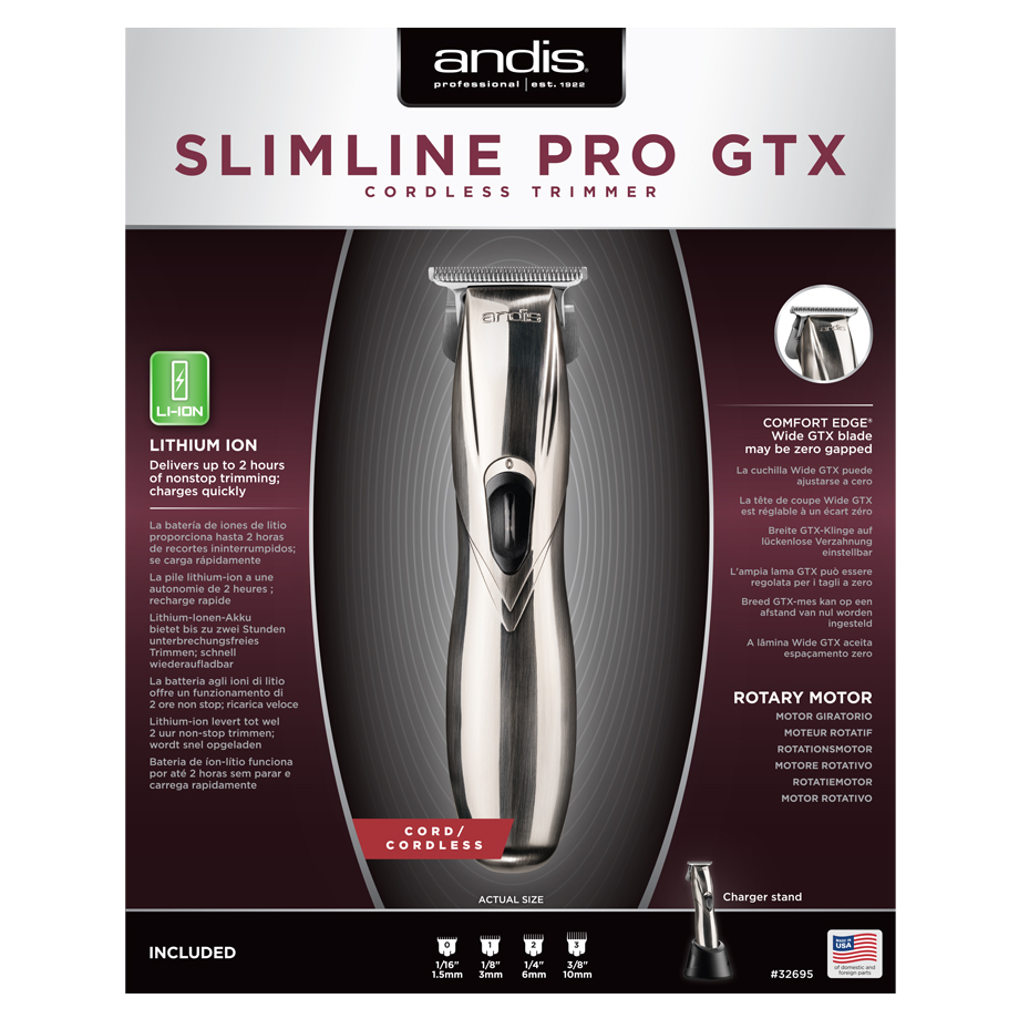 Andis Slimline Pro GTX Cordless Trimmer #32695