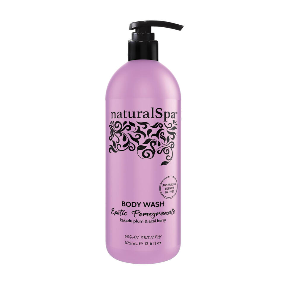 Natural Look Spa Exotic Pomegranate Body Wash 375ML