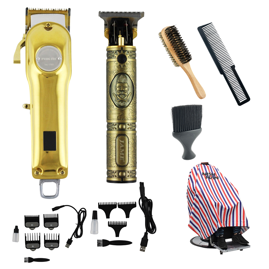 Home Barber Clipper, Trimmer, Accessories Package