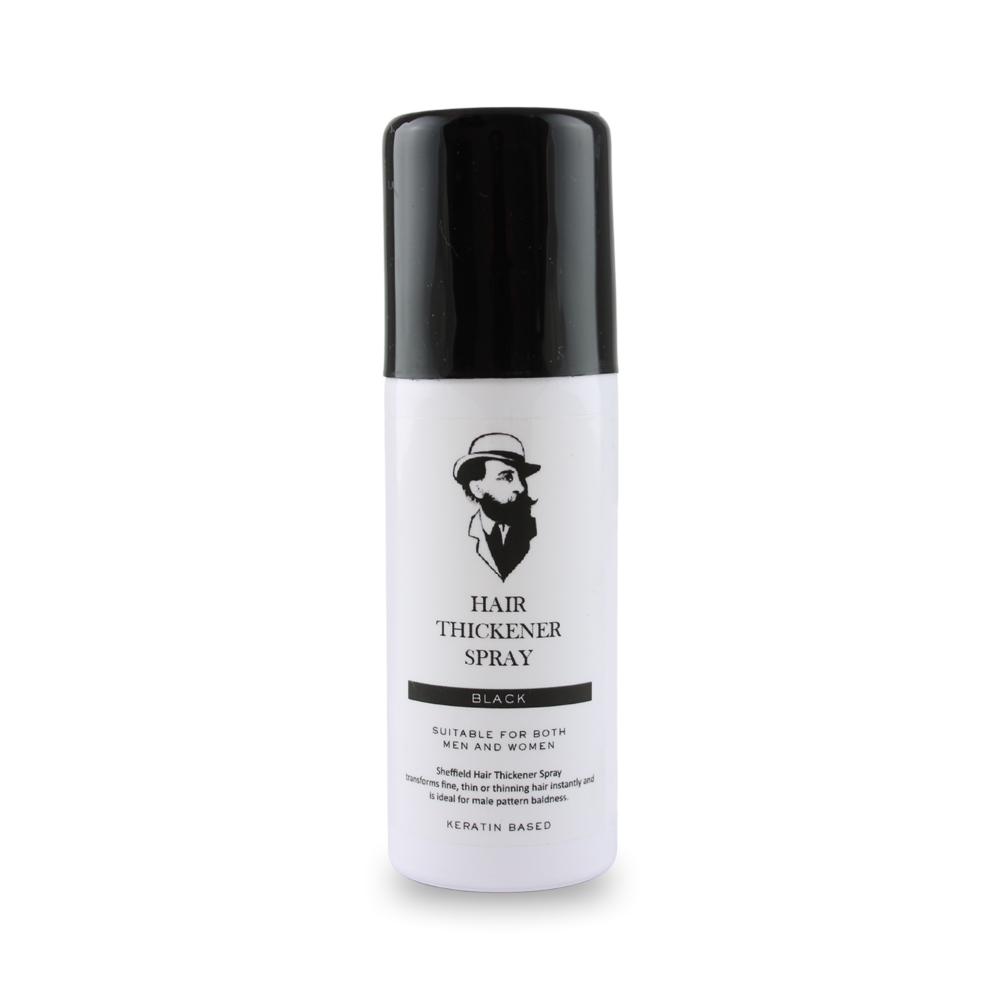 Sheffield Hair Thickener Spray Black