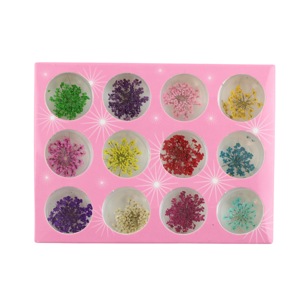 Costaline Natural Flower Nail Decoration