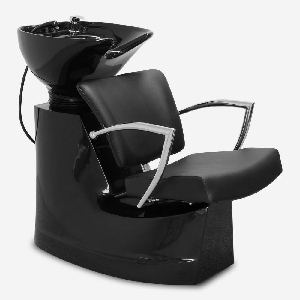 Salon360 Sean Hair Salon Wash Basin Chrome