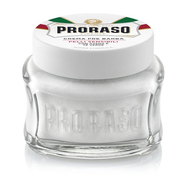 Proraso Pre-Shave Cream Green Tea & Oatmeal 100ml Sensitive