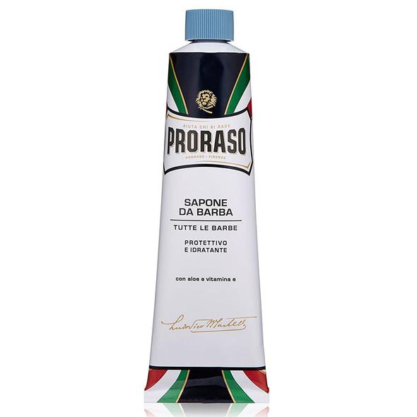 Proraso Aloe Vera & Vitamin E  Shaving Cream Tube 150ml Protective- Blue