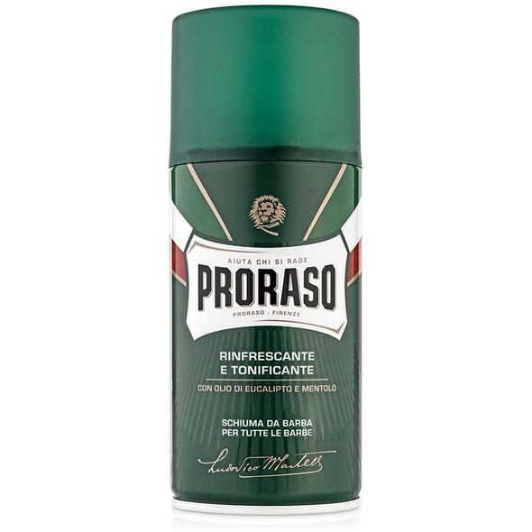 Proraso Eucalyptus & Vitamin E Shaving Foam 300ml Refresh- Green