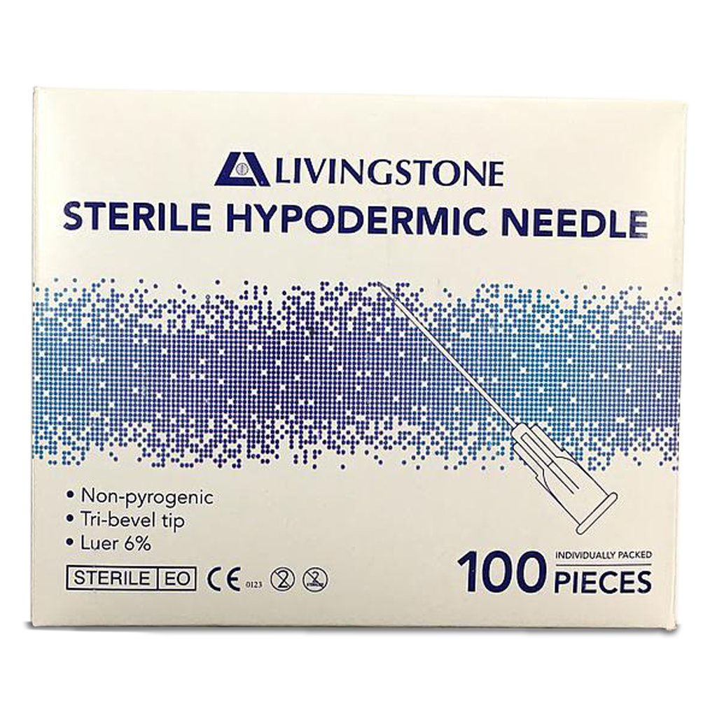 Livingstone Disposable Needle 27GX0.5in - 100pc