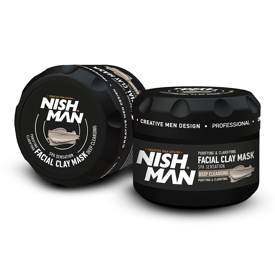 Nish Man Face Clay Mask 450g