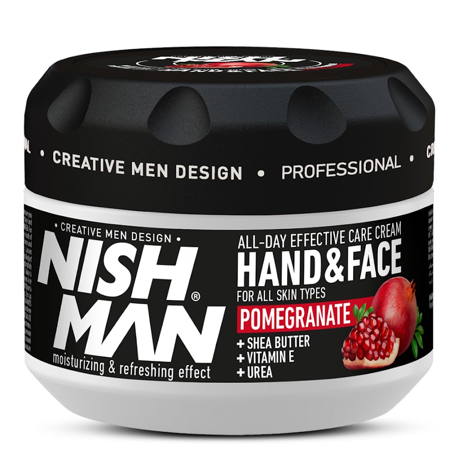 Nish Man Hand & Face Cream Pomegranate Extract 300ml