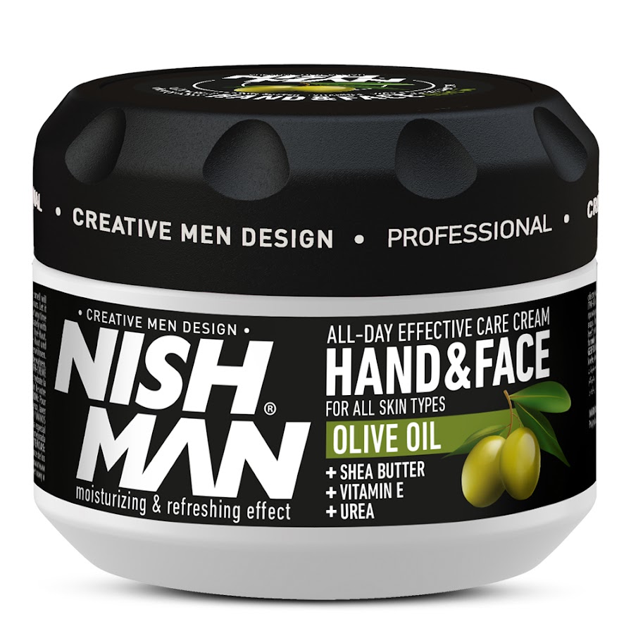 Nish Man Hand & Face Cream Olive Oil 300ml