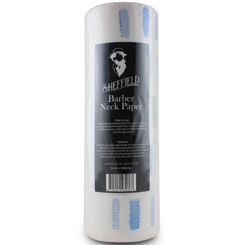 Sheffield Neck Strip White - Pack of 5