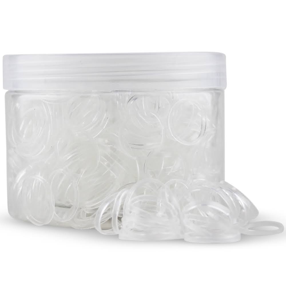 Costaline Round Elastic Bands - Clear