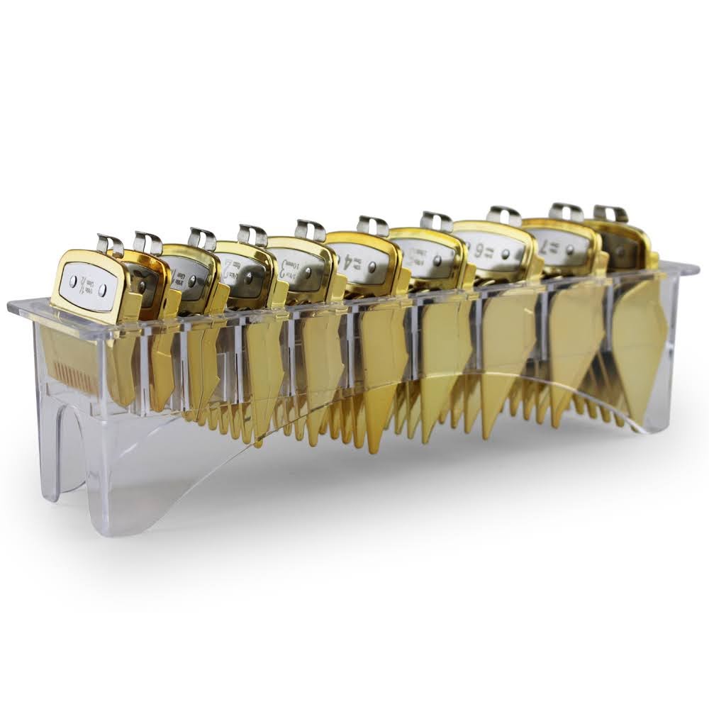 Costaline Clipper Attachment Tray with 10 guards Gold